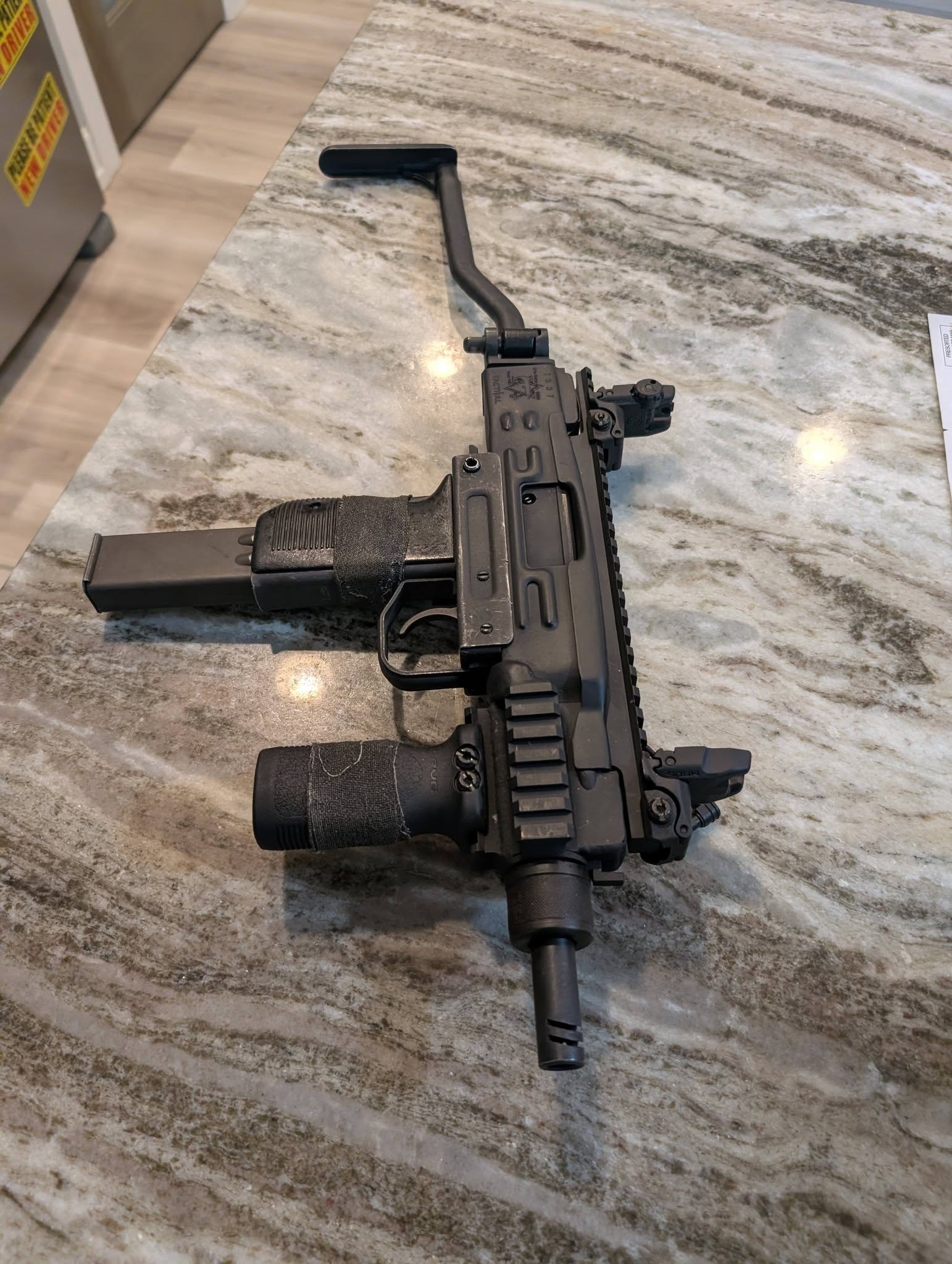 Uzi — front view