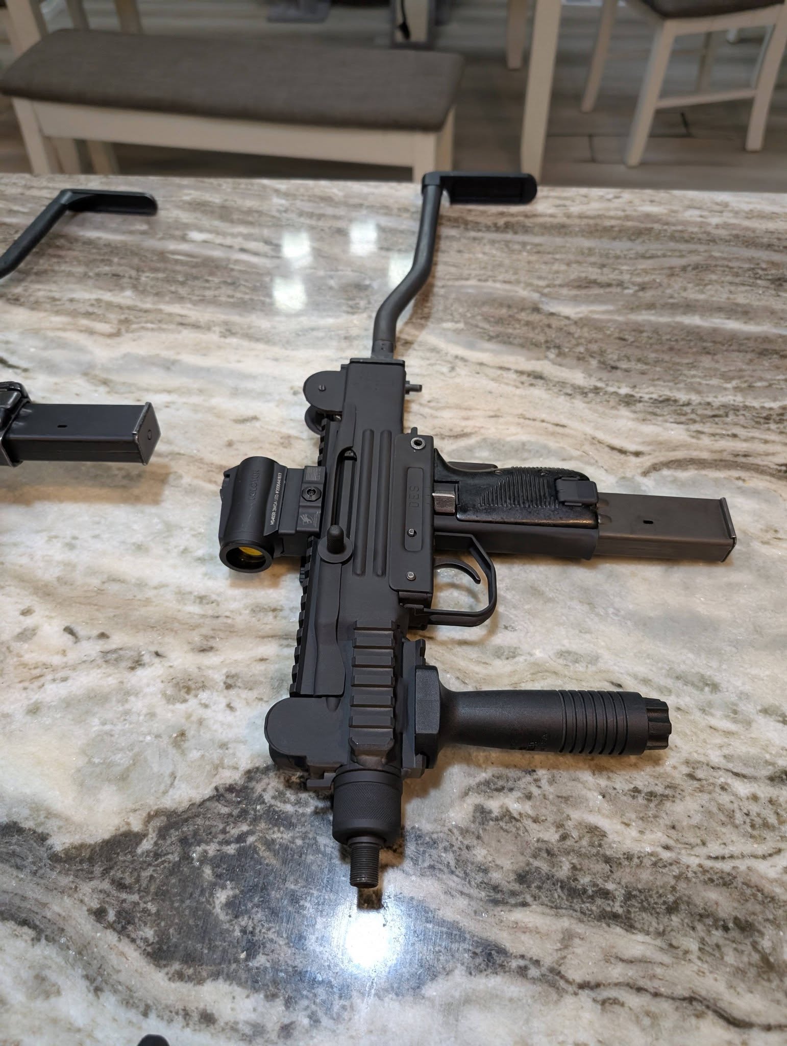 Uzi — tan finish